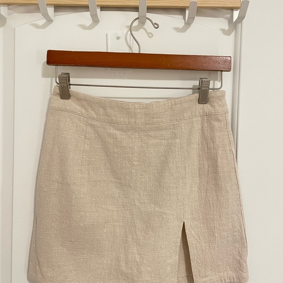 Lioness Dresses & Skirts - The Lola Mini Skirt in Oatmeal